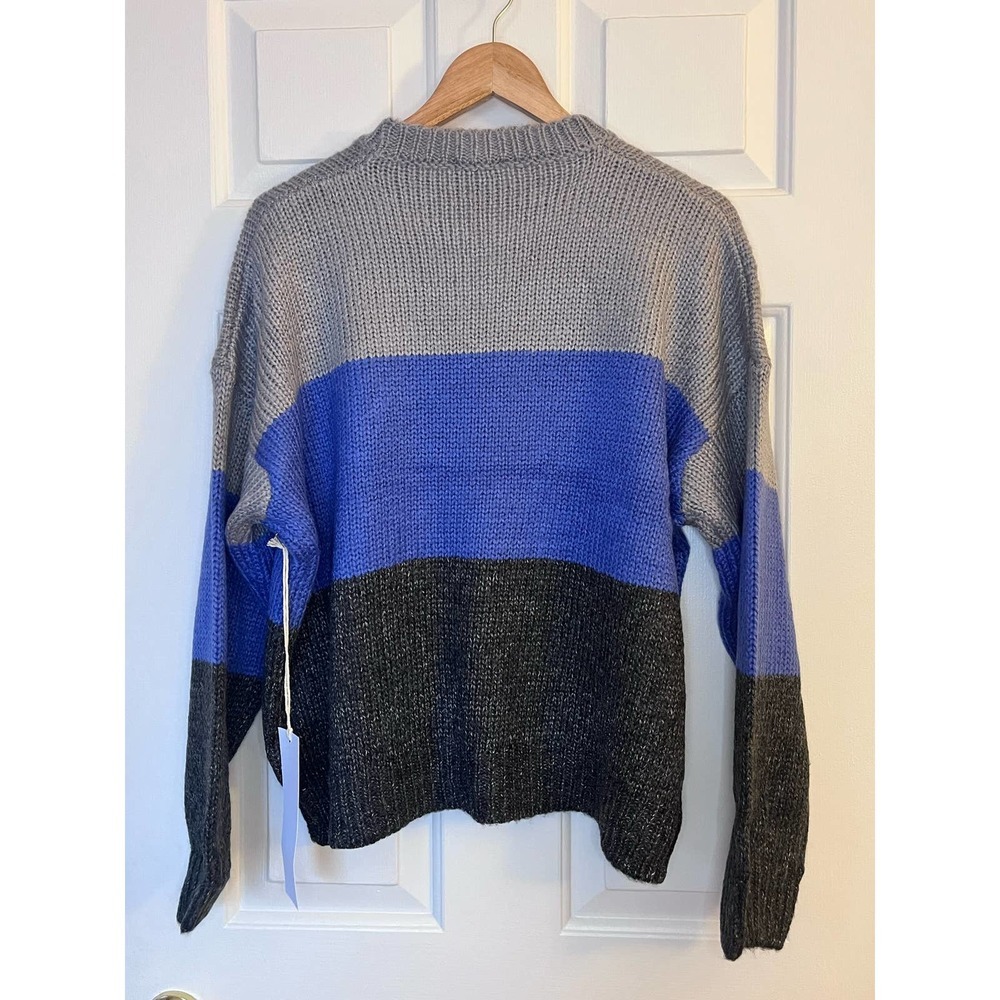 Urban Outfitter Lumiere Crewneck Color Block Sweater SZ Small and Large - Picture 13 of 14